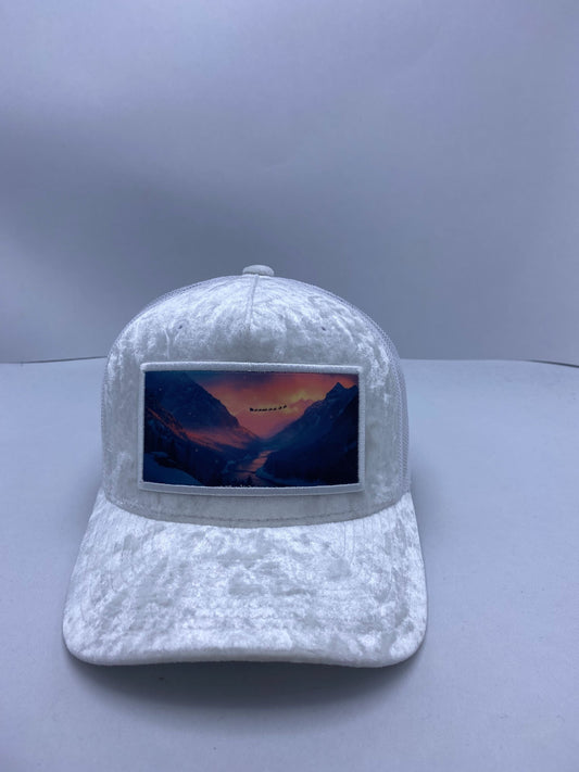 Limited edition White/ White Bergsmotiv